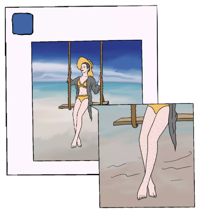 陪着看海的腿毛不配拥有姓名