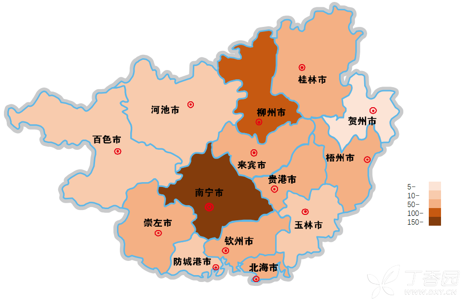 湖南疫情地图