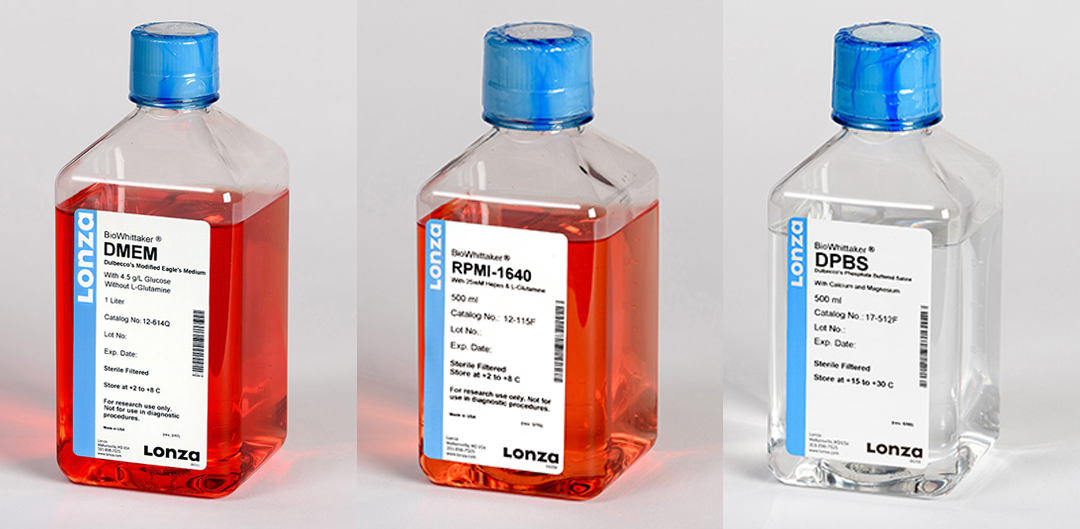 Lonza常规培养基及缓冲液