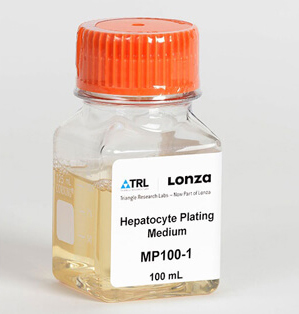 LONZA人原代肝细胞及培养基 Human Hepatocytes Medium LONZA中国一级代理商北京泽平