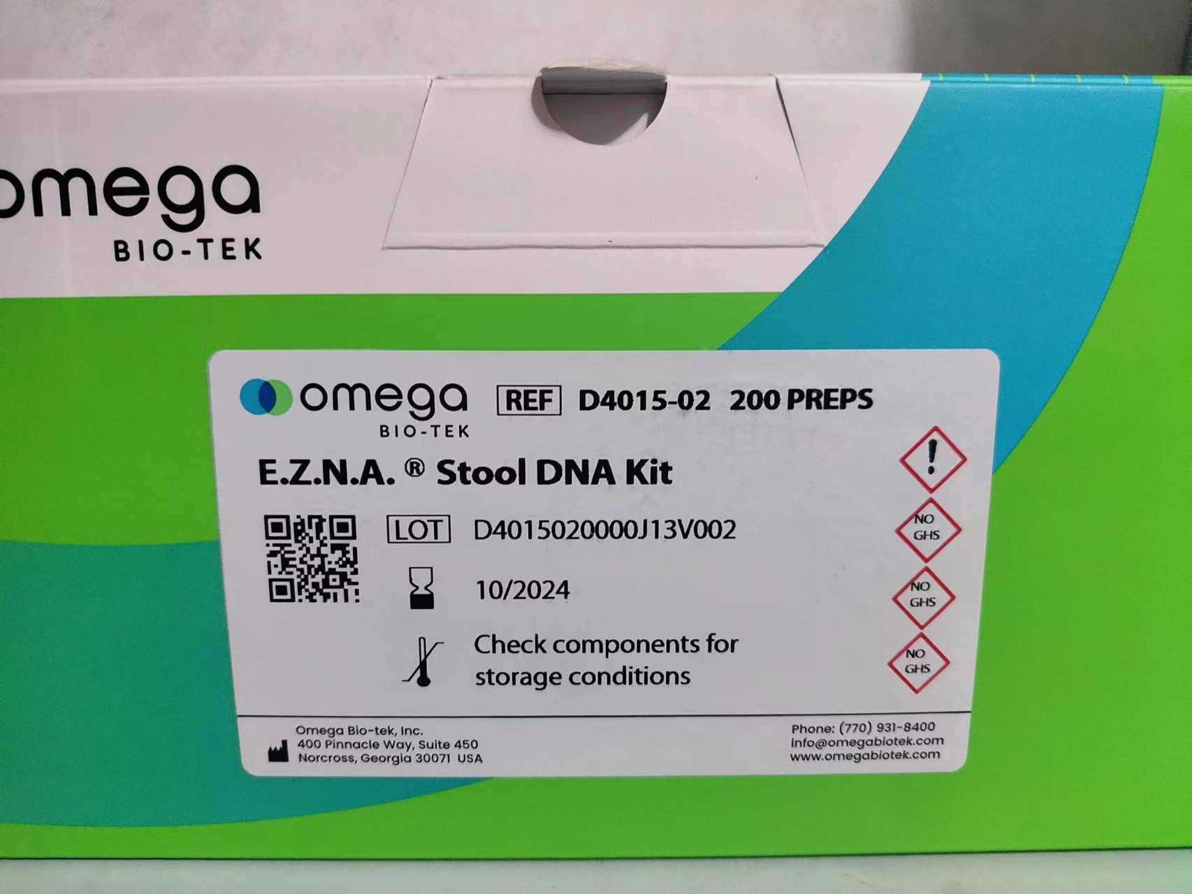 Omega D Dna Stool Dna Kit Omega