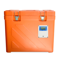 100L滚塑保温箱 GSP医疗冷链运输保温箱温度监控解决方案