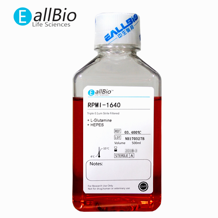 【中生奥邦】RPMI1640液体培养基 含L-谷氨酰胺