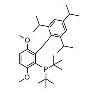 2-二叔丁基膦-2′,4′,6′-三异丙基-3,6-二甲氧基-1,1′-联苯