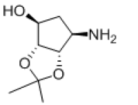 (3AR,4S,6R,6AS)-6-氨基四氢-2,2-二甲基-4H-环戊烯并-1,3-二氧杂环戊烷-4-醇