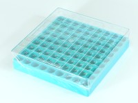 NEST 3.0mL冻存管盒，9×9孔，616421