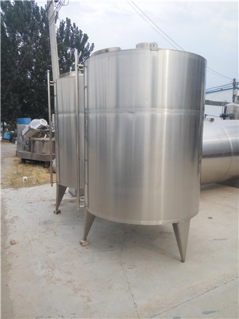  出售二手4立方单层不锈钢搅拌罐安装