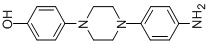 1-(4-Aminophenyl)-4-(4-hydroxyphenyl)pipera-zine