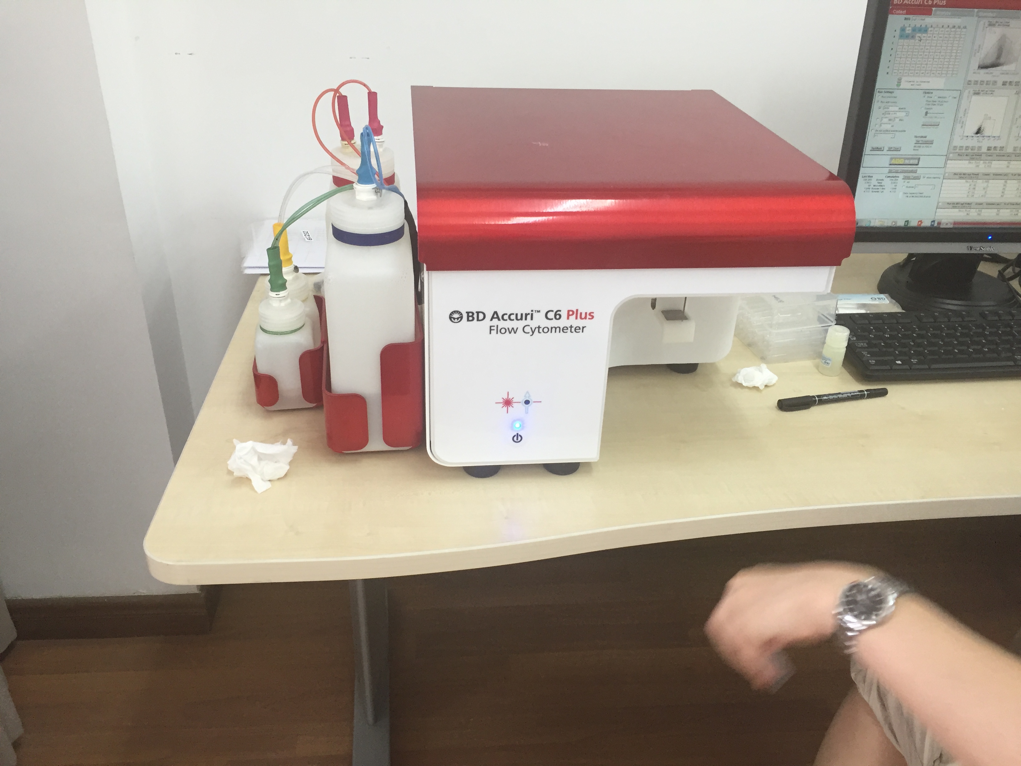 全国维修BD ACCURI C6 PLUS流式细胞仪，配件供应