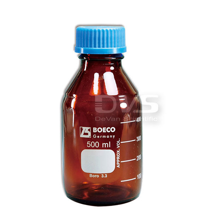 BOECO 进口 棕色蓝盖试剂瓶 100ml
