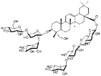 3-O-D-葡萄糖(1→4)-[L-鼠李糖(1→2)]-L-阿拉伯糖-常春藤配基-28-O-鼠李糖(1→4)葡萄糖(1→6)葡萄糖苷68027-14-5价格