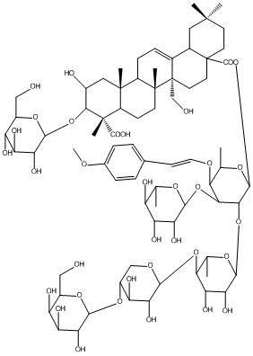 远志皂苷B35906-36-6图片