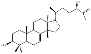 3β-乙酰氧基-7,25-甘遂二烯-24(R)-醇1352001-09-2说明书