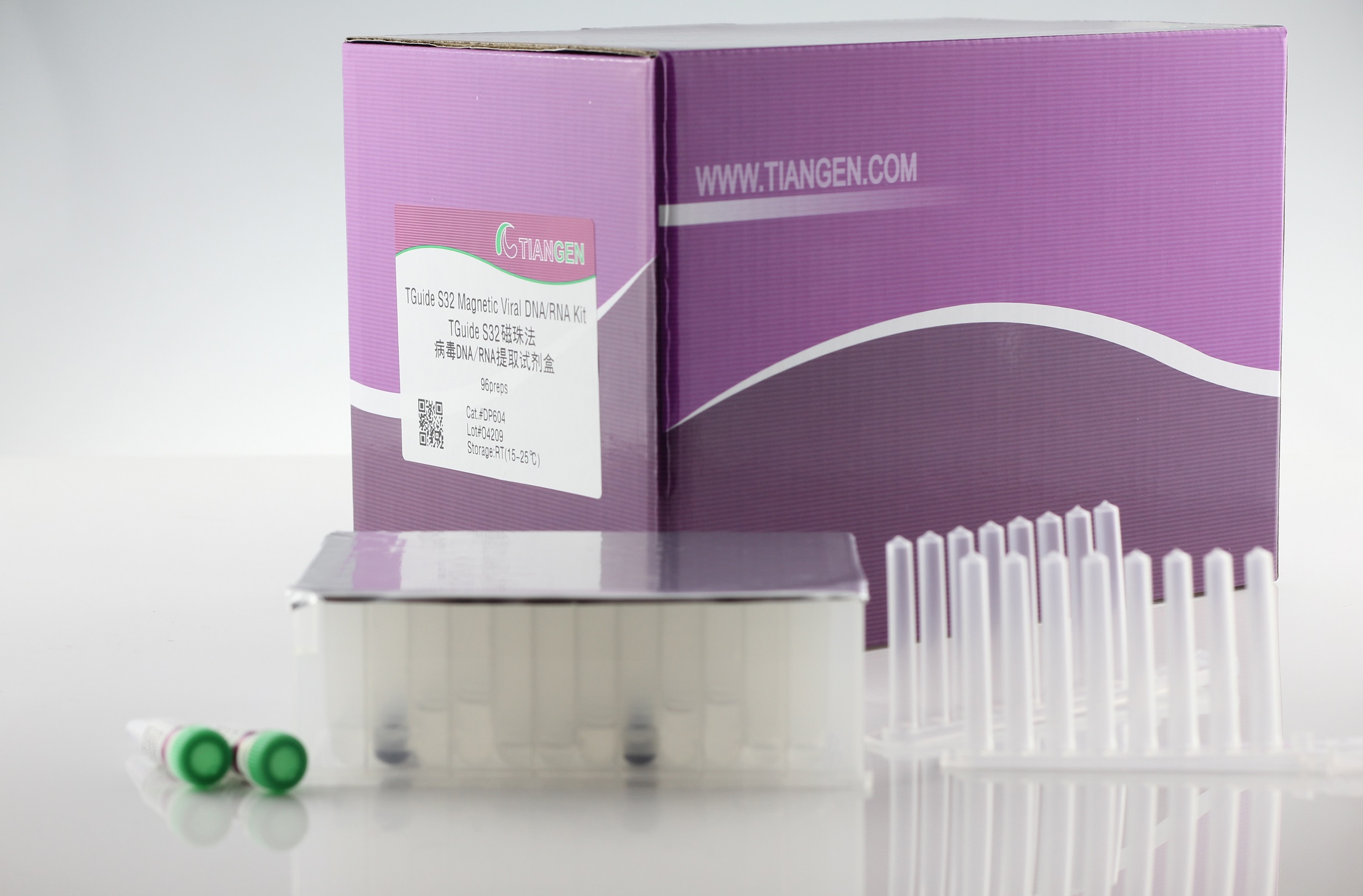 TGuide S32磁珠法病毒DNA/RNA提取试剂盒（DP604）