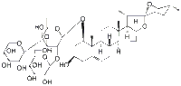 短葶山麦冬皂苷C87480-46-4图片