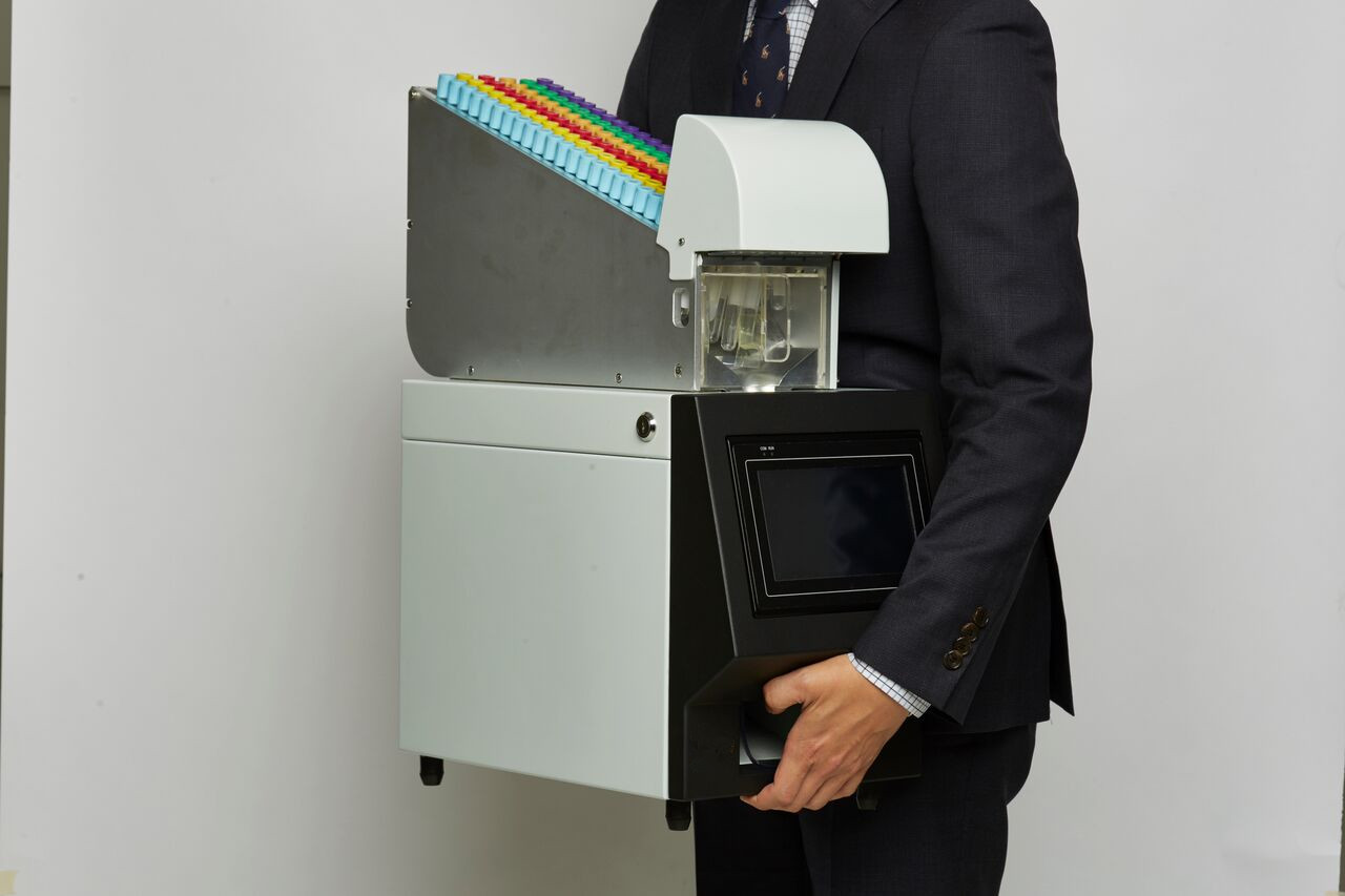 护士站Mini型-全自动采血管贴标仪