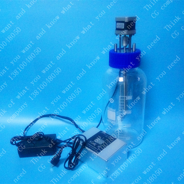 2L-2000ml-厌氧反应器/CSTR/瓶口搅拌器/污泥厌氧/养殖废弃物