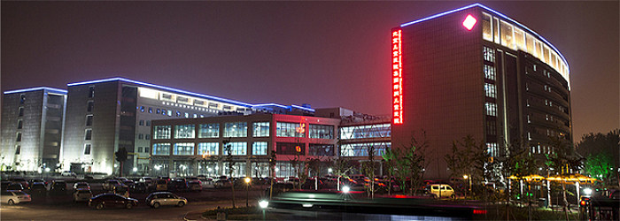 河南省儿童医院夜景