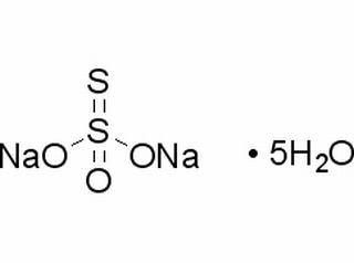 硫代硫酸钠五水物