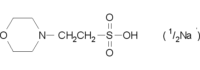 吗啉乙磺酸半钠盐