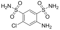 4-氨基-6-氯-1,3-苯二磺酰胺