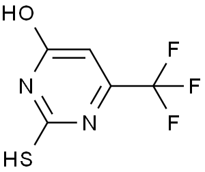 4-羟基-6-三氟甲基嘧啶-2-硫醇