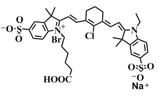 磺酸基-Cy5羧酸