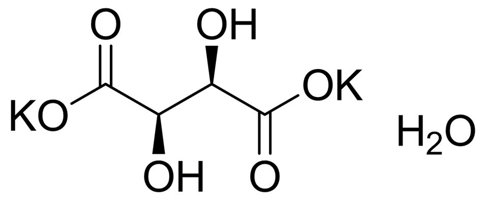 L-酒石酸钾半水合物