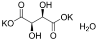 L-酒石酸钾半水合物