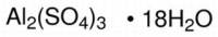 硫酸铝十八水合物