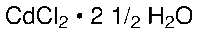 氯化镉 半(五水合物)