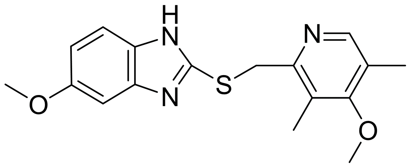 5-甲氧基-2-(4-甲氧基-3,5-二甲基-2-吡啶基)甲基硫代-1H-苯并咪唑