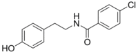 N-(4-氯苯甲酰基)-酪胺
