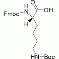 Nε-芴甲氧羰基-Nα-叔丁氧羰基-L-赖氨酸，98%