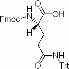 Fmoc-N-三苯甲基-L-谷氨酰胺，95%