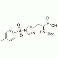 Nα-(叔丁氧羰基)-τ-对甲苯磺酰基-L-组氨酸，98%