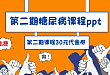 糖尿病经典课程 PPT、折扣券，免费拿！
