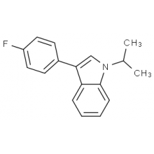 1-异丙基-3-(4-氟苯基)吲哚，98%