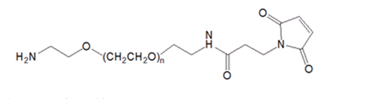 MAL-PEG-NH2 马来酰亚胺聚乙二醇氨基 修饰性PEG
