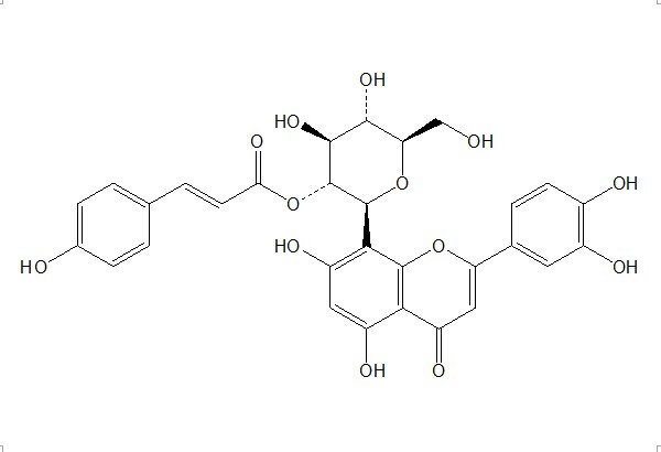 2''-O-p-反式香豆酰基荭草苷（1229437-75-5）