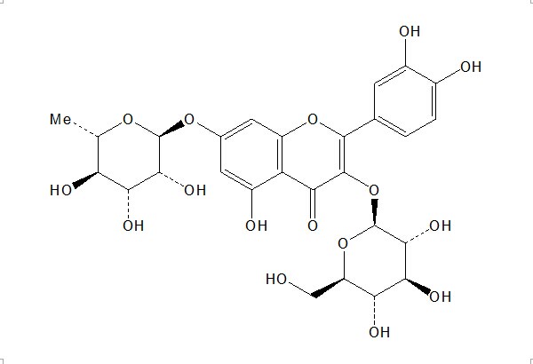 槲皮素-3-O-葡萄糖-7-O-鼠李糖苷（18016-58-5）