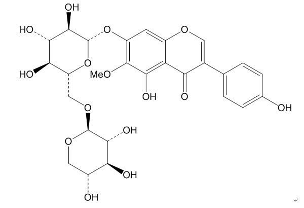 鸢尾黄素-7-O-木糖基葡萄糖苷（231288-19-0）