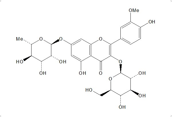 异鼠李素-3-O-葡萄糖-7-O-鼠李糖苷（17331-71-4）