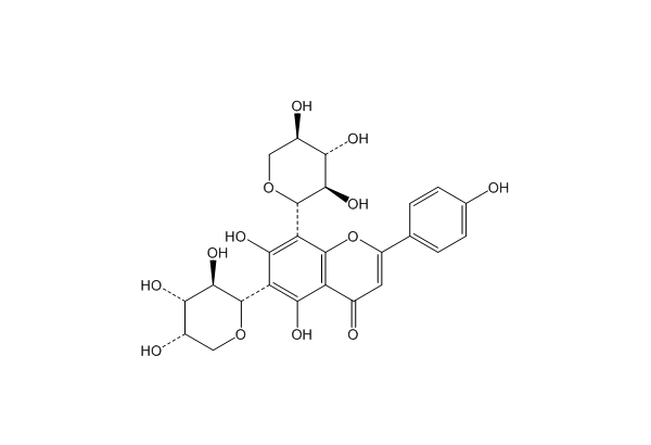 芹菜素-6-C-α-L-吡喃阿拉伯糖-8-C-β-D-吡喃木糖苷（677021-30-6）