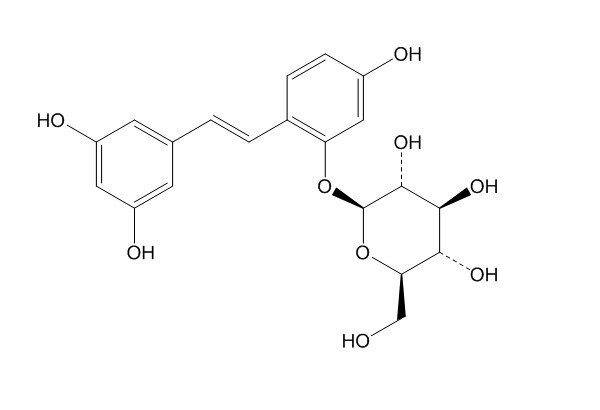 氧化白藜芦醇-2-O-β-D-吡喃葡萄糖苷（392274-22-5）