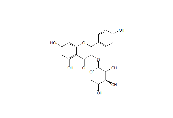 山柰酚-3-O-α-L-吡喃阿拉伯糖苷（99882-10-7）