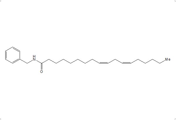 N-苄基-(9Z,12Z)-十八碳二烯酰胺（18286-71-0）