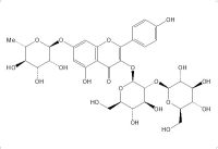 山柰酚-3-槐二糖-7-鼠李糖苷（93098-79-4）
