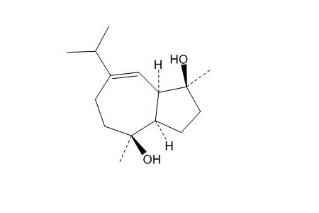 1αH,5αH-guaia-6-ene-4β,10β-diol（2013537-81-8）