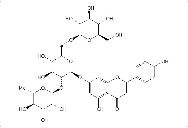 芹菜素-7-O-(2G-鼠李糖)龙胆糖苷（174284-20-9）